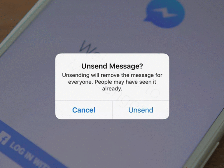 Facebook Messenger finally introduced “UNSEND” Feature