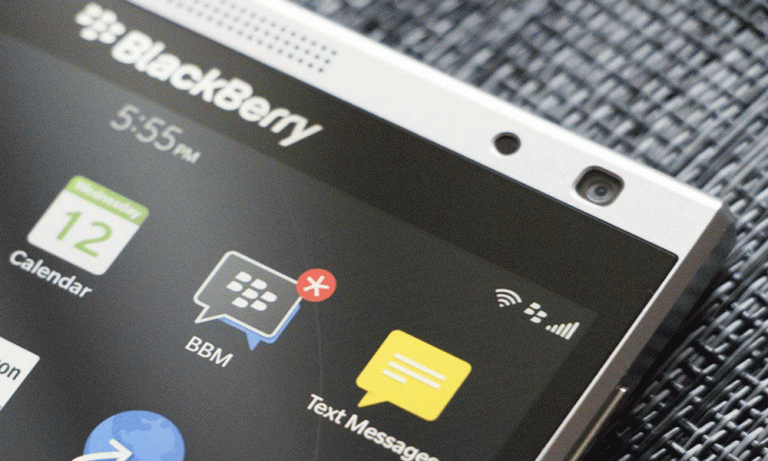 Official announcement of the end of BlackBerry Messenger application