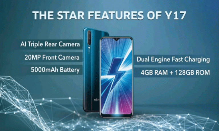 Vivo Y17 is coming to Pakistan with a 20MP front camera and a 5000mAh battery