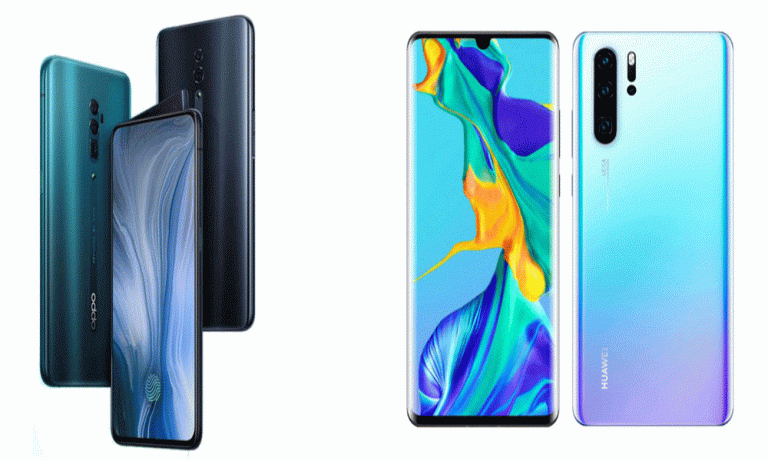 Oppo Reno 10x Zoom vs the Huawei P30 Pro