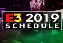 E3 2019 Press Conference Schedule