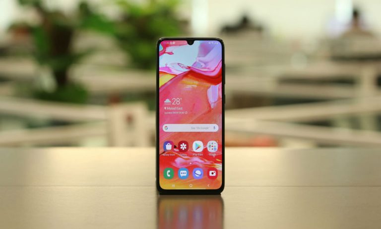 Latest update to the Galaxy A70 brings with it the Super Steady feature of the camera