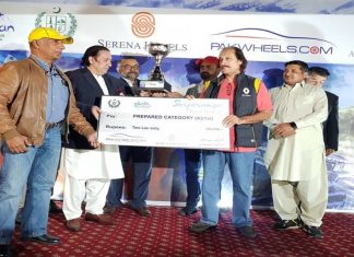 Nadir Magsi wins third PakWheels Sarfaranga Rally 2019