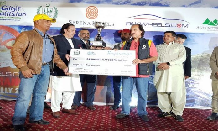 Nadir Magsi wins third PakWheels Sarfaranga Rally 2019