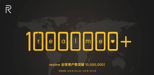 Realme Continues to “Dare to Leap” with Worldwide User Number Exceeded 10 Million