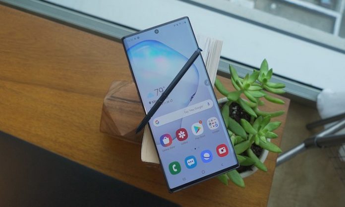 The Samsung Galaxy Note10+