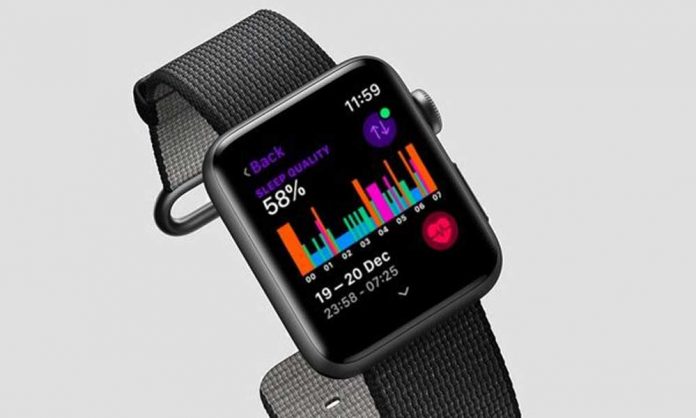 Apple mistakenly revealed the Sleep app for Apple Watch
