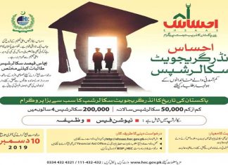 PM Imran Khan launches the biggest undergraduate scholarship program in Pakistan’s history