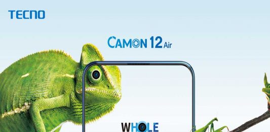 A closer look at TECNO’s Camon 12 Air with punch-hole screen technology