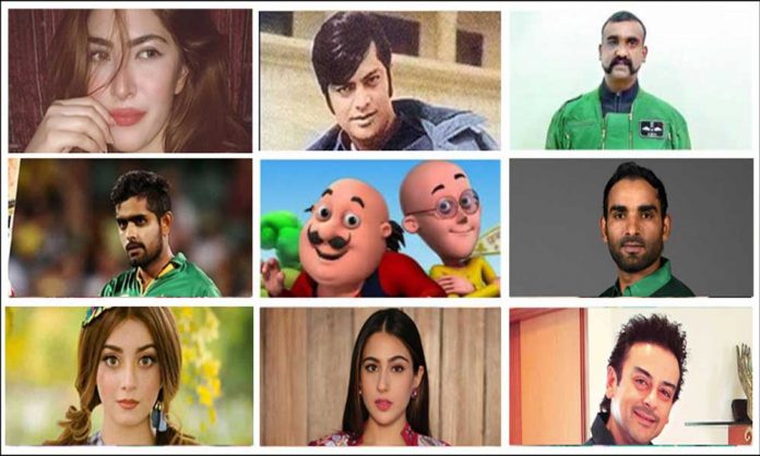 Who did Pakistanis search the most on Google in 2019?