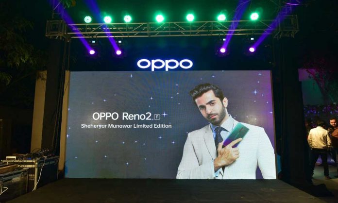 OPPO Reno2 F Shahryar Munawar Special Edition Launched in Pakistan