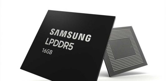 Samsung begins producing 16GB LPDDR5 RAM for the market