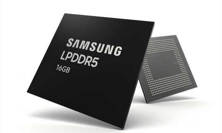 Samsung begins producing 16GB LPDDR5 RAM for the market
