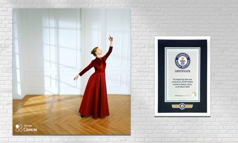 TECNO Camon 15 made history with a New Guinness World Record