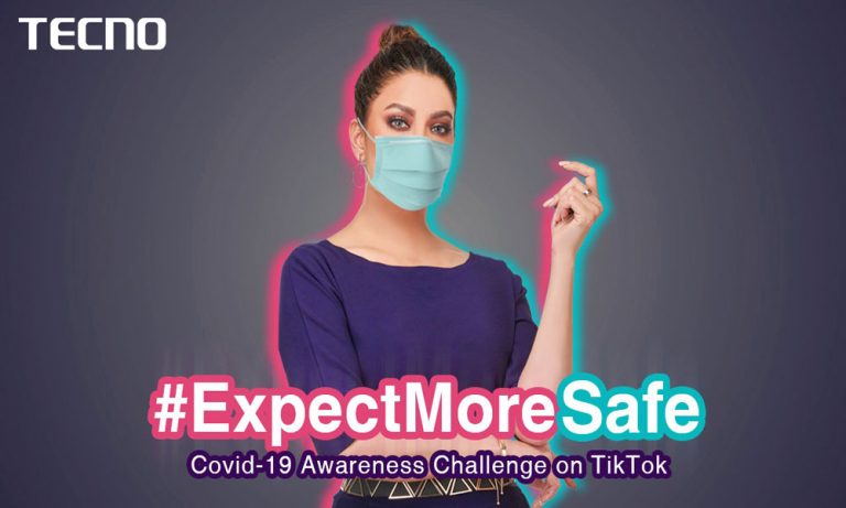TECNO launch its Covid-19 CSR Campaign in Paksiatni with Superstar Mehwish Hayat