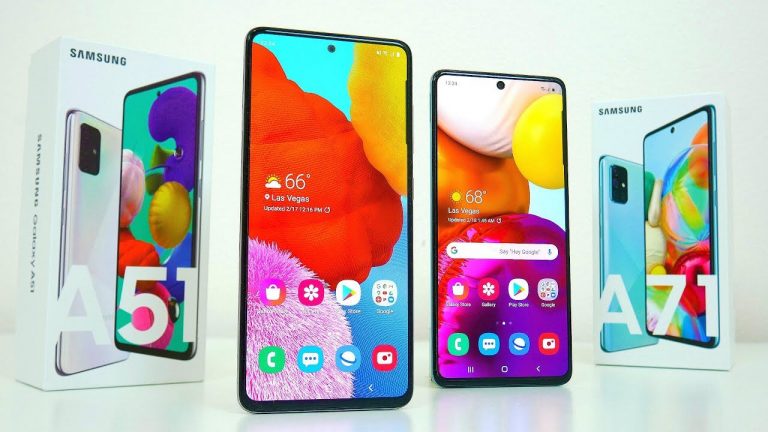 Samsung A51 and A71 updates with camera features