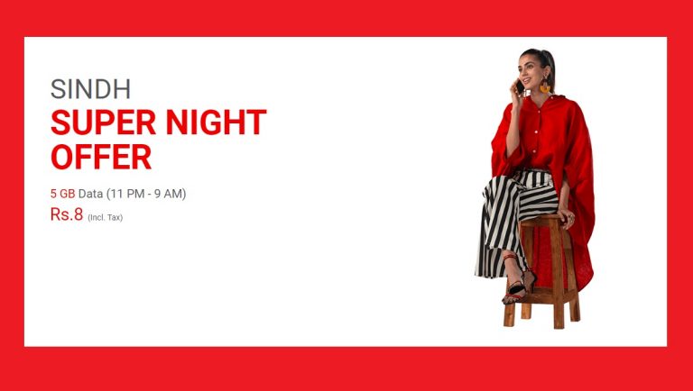 Jazz Sindh Super Night Offer Gives You 5GB data for One Day