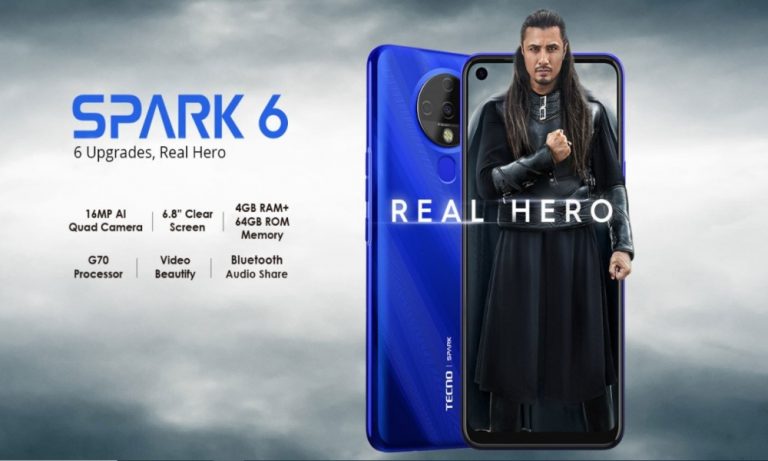 TECNO’s has launched its Hero Phone Spark 6 in Pakistan