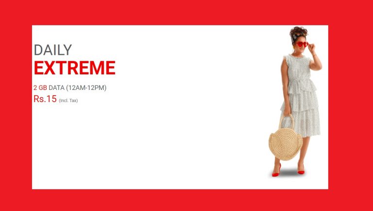 Jazz Daily Extreme Offer is Available in Just Rs. 15