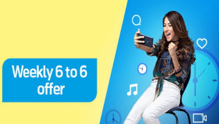 Activate Now Telenor Weekly 6 to 6 Offer in Rs. 55