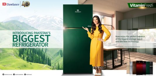Dawlance launches the ‘Biggest Top-Mount Direct Cool Refrigerator” of Pakistan