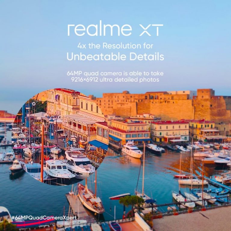 realme manifested to improve picture quality through innovation by introducing 64MP camera