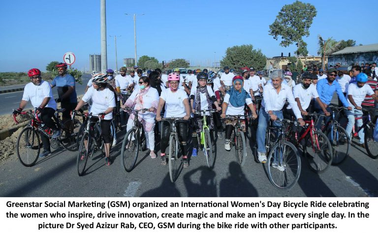 GREENSTAR CELEBRATES WOMEN’S DAY WITH IWD BICYCLE RIDE