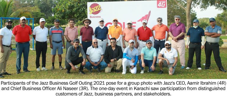 Jazz Business Golf Outing 2021 held in Karachi