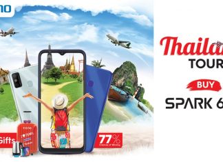A Thailand Tour awaits you on every Spark 6 Go purchase by TECNO!