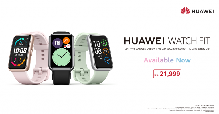 Here’s why the HUAWEI WATCH FIT is your perfect health companion