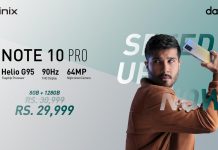 Infinix NOTE 10 Pro gets launched with MediaTek Helio G95 and 90Hz display