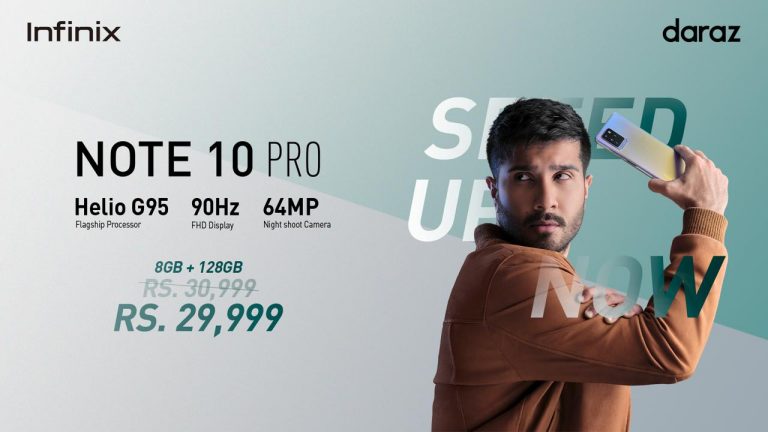 Infinix NOTE 10 Pro gets launched with MediaTek Helio G95 and 90Hz display