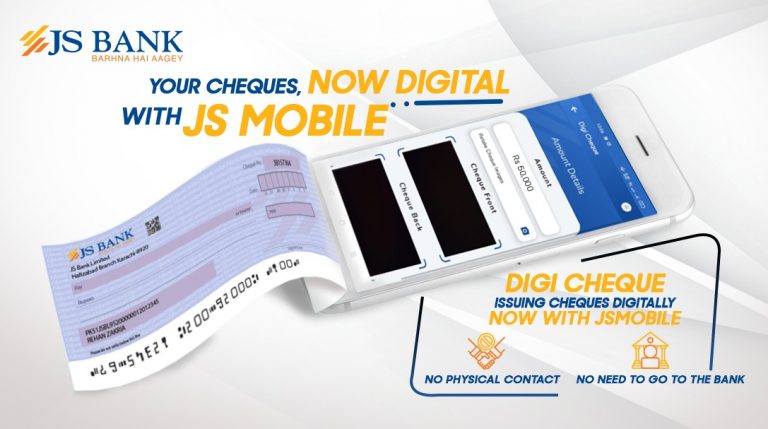JS Bank launches Pakistan’s first Digital Cheque Service