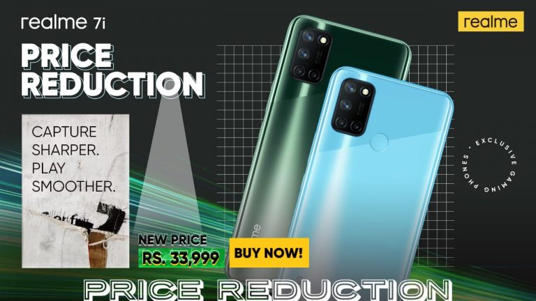 Realme 7i, The Performance King with 64 MP AI Quad Camera Now Available for PKR 33,999 Only