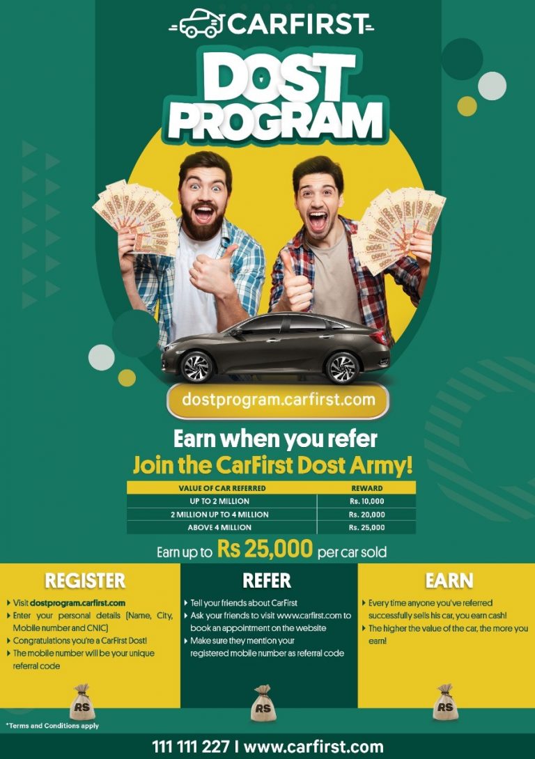 CARFIRST REVAMPS ITS DOST PROGRAM