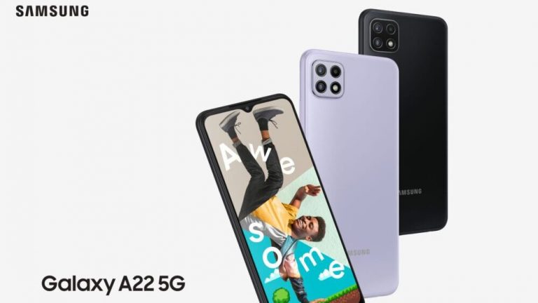 Samsung Galaxy A22 5G and LTE Officially Launched