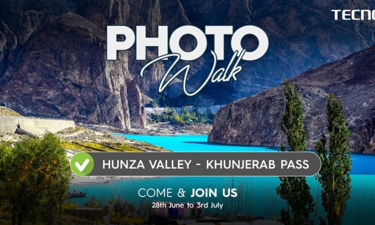 TECNO brings another PhotoWalk to Hunza Valley for it's Fans