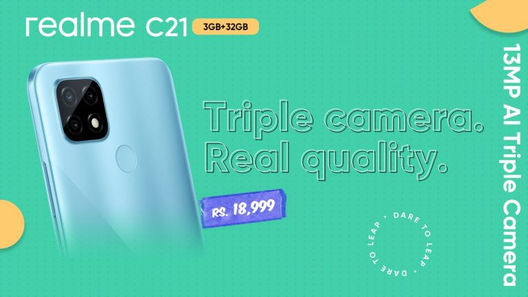realme C21 – A Smartphone that Fits Your Pocket Quite Literally