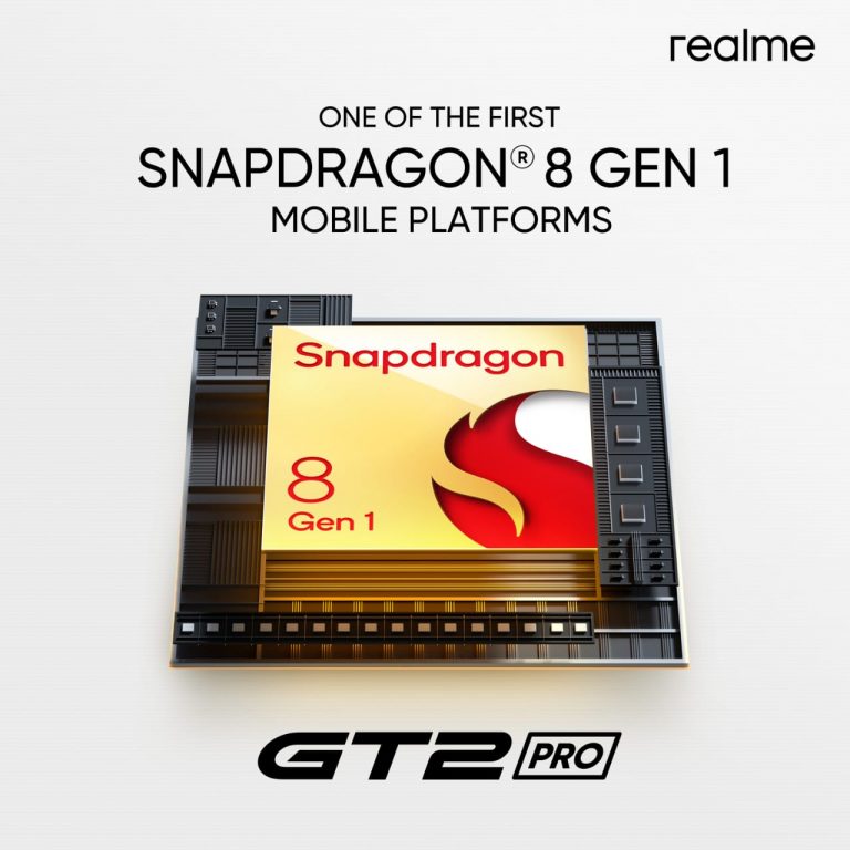 realme GT 2 Pro will be the first and most premium flagship of realme, and will come with new flagship Snapdragon® 8 Gen 1 Mobile Platform
