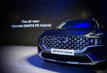 Hyundai SANTA FE Hybrid landed in Karachi for a closer experience