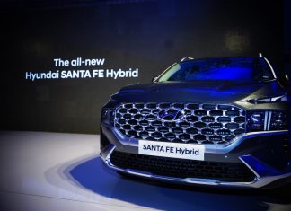 Hyundai SANTA FE Hybrid landed in Karachi for a closer experience