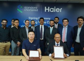 Standard Chartered Pakistan and Haier Pakistan