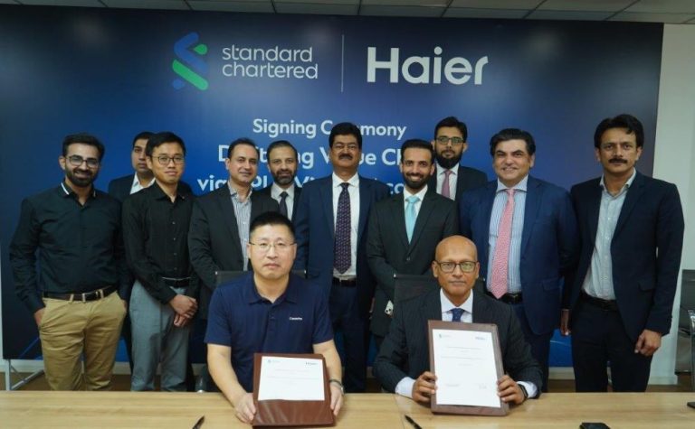 Standard Chartered and Haier Pakistan Forge Digital Partnership to Boost Value-Chain