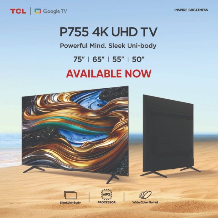 TCL Unveils Next-Generation UHD TV P755, Redefining Home Entertainment with Cutting-Edge Features