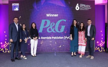 P&G Pakistan Bags Award for Promoting Gender Equality at OICCI Women Empowerment Awards 2023