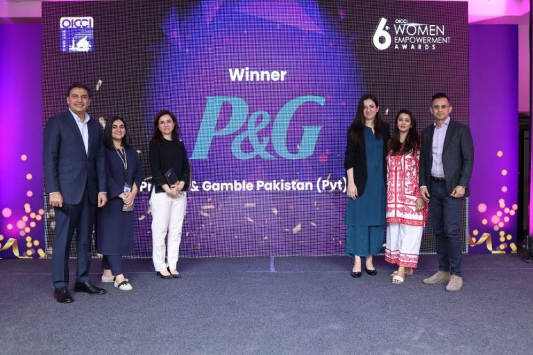 P&G Pakistan Bags Award for Promoting Gender Equality at OICCI Women Empowerment Awards 2023