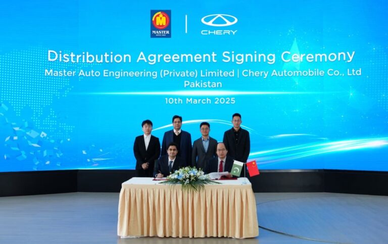 Master Group Joins Hands with China’s No.1 Global Automobile Export Brand, Chery Automobile