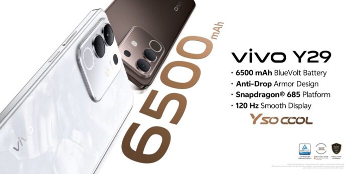 Vivo Y29 Launched in Pakistan With 6500mAh Battery and 44W FlashCharge