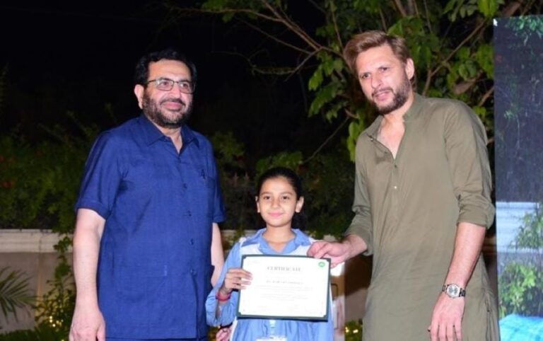 Shahid Afridi Foundation (SAF) & GCT Join Hands for Girls’ Education in Pakistan