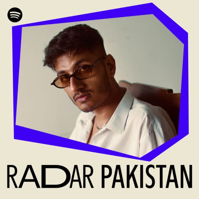 Spotify Spotlights Pakistan’s Breakout Star Afusic as the RADAR Artist for Q3
